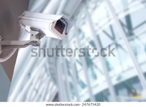 security-cctv-camera-office-building-600w-247675420