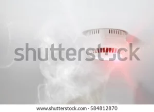 smoke-detector-mounted-on-roof-600w-584812870